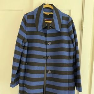 Trina Turk Canvas Coat, Size 14